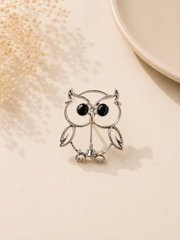 The Midnight Owl Brooch