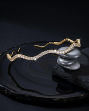 Serpentine Crystal Luxe Hairband
