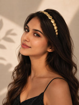 Bold Luxe Gold Hairband