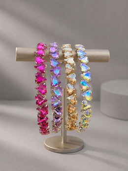 Sweetheart Crystal Embellished Hairband