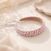 Aurora Crystal Tassel Embellished Hairband