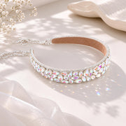 Aurora Crystal Tassel Embellished Hairband