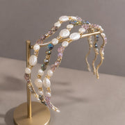Mother of Pearl Featherlight Hairband Collection