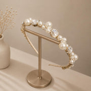 Pearl & Crystal Embellished Hairband Collection