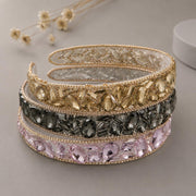 Acetate Crystal Embellished Hairband Collection