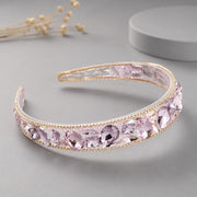 Acetate Crystal Embellished Hairband Collection