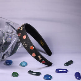 Starlight Charm Denim Headband
