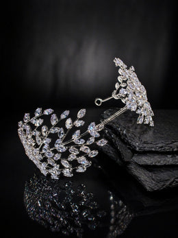 Crystal Leaf Luxe Hairband