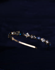 Midnight Radiance Swarovski Hairband