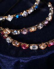 Midnight Radiance Swarovski Hairband