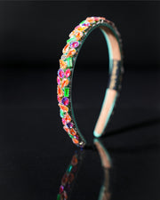 Azure Luxe Crystal Hairband