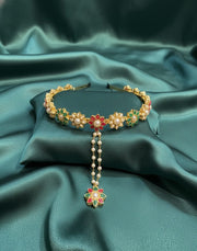 The Floral Festive Mathapatti
