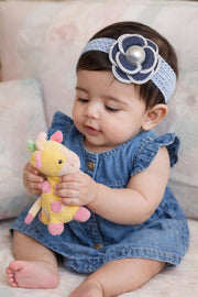Pastel Pearl Floral Baby Headband