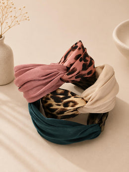 Chic Twist Animal Print Hairband