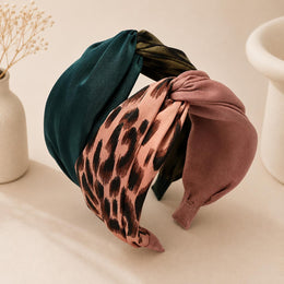 Chic Twist Animal Print Hairband