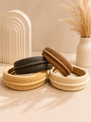 Textured Woven Classic Hairbands