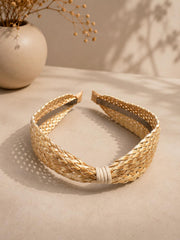 Braided Dual-Tone Knot Hairbands