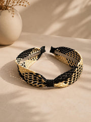Braided Dual-Tone Knot Hairbands
