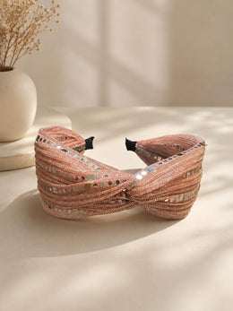 Shimmer Twist Knot Hairbands