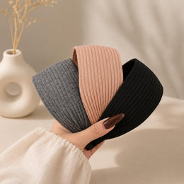 Ribbed Wide Comfort Hairbands
