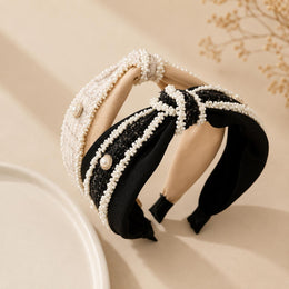 Pearl Luxe Knot Hairbands