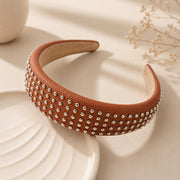 Metallic Studded Statement Hairbands