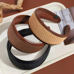 Broad Textured Statement Hairbands