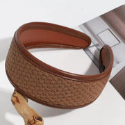 Broad Textured Statement Hairbands