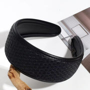 Broad Textured Statement Hairbands