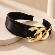 Luxe Gold Chain Accent Hairband
