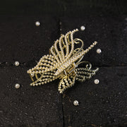 Butterfly Pearl Hair Clutcher / Claw