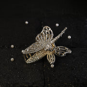 Crystal Butterfly Hair Clutcher / Claw