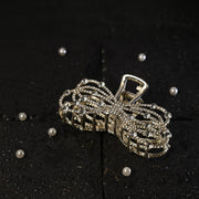 Sparkling Crystal Bow Hair Clutcher / Claw
