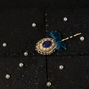 Elegant Semi-Precious Stone Hair Pin