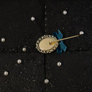 Elegant Semi-Precious Stone Hair Pin