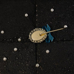 Elegant Semi-Precious Stone Hair Pin