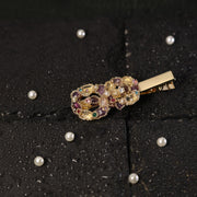 Infinity Semi-Precious Stone Hair Pin