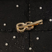 Infinity Semi-Precious Stone Hair Pin